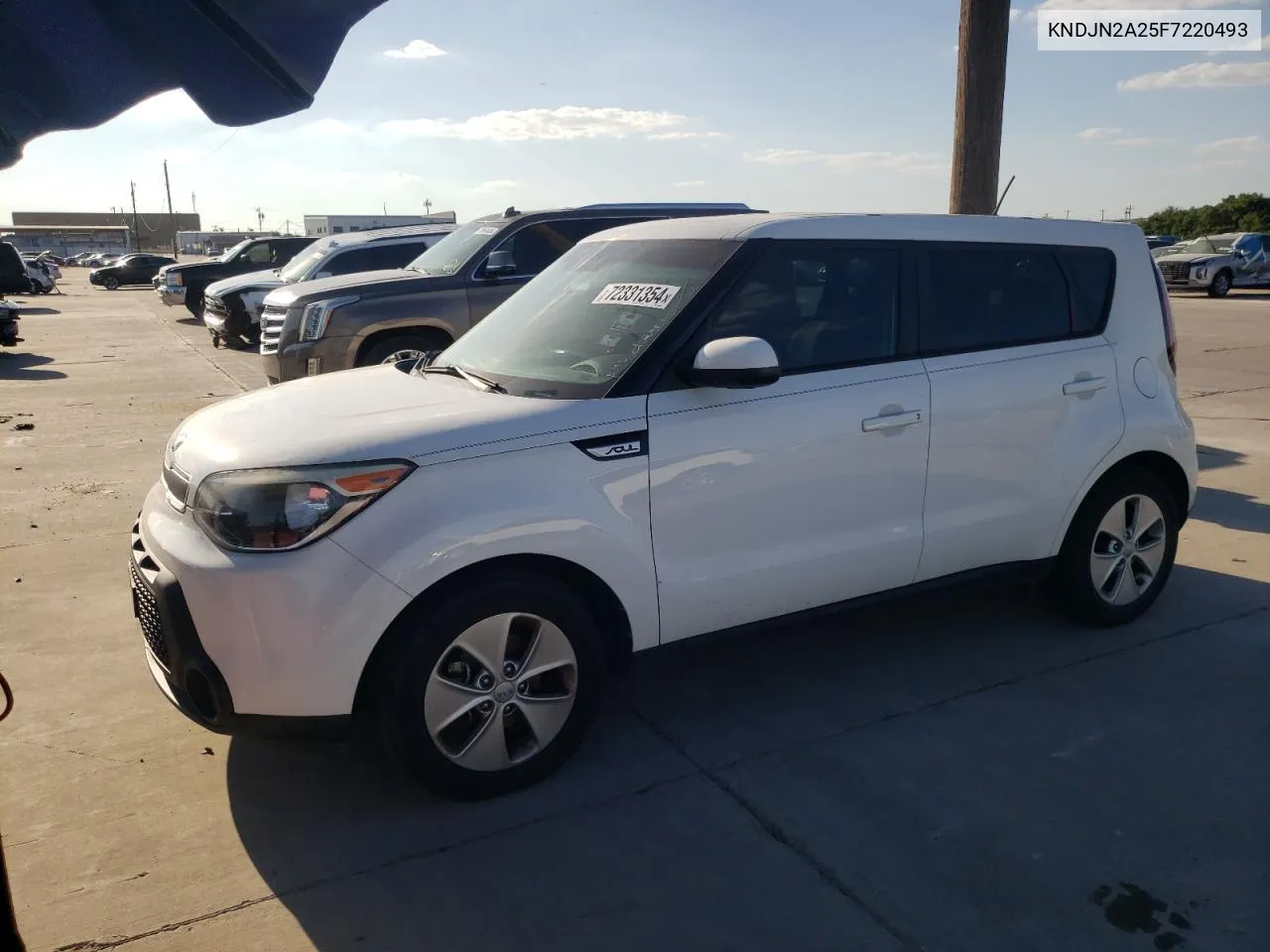 KNDJN2A25F7220493 2015 Kia Soul