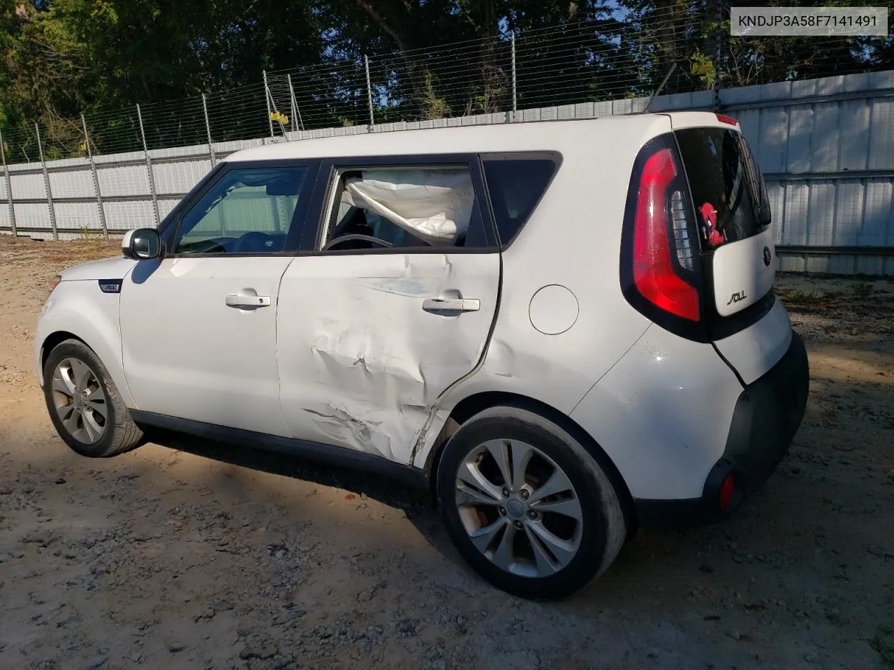 2015 Kia Soul + VIN: KNDJP3A58F7141491 Lot: 72385874