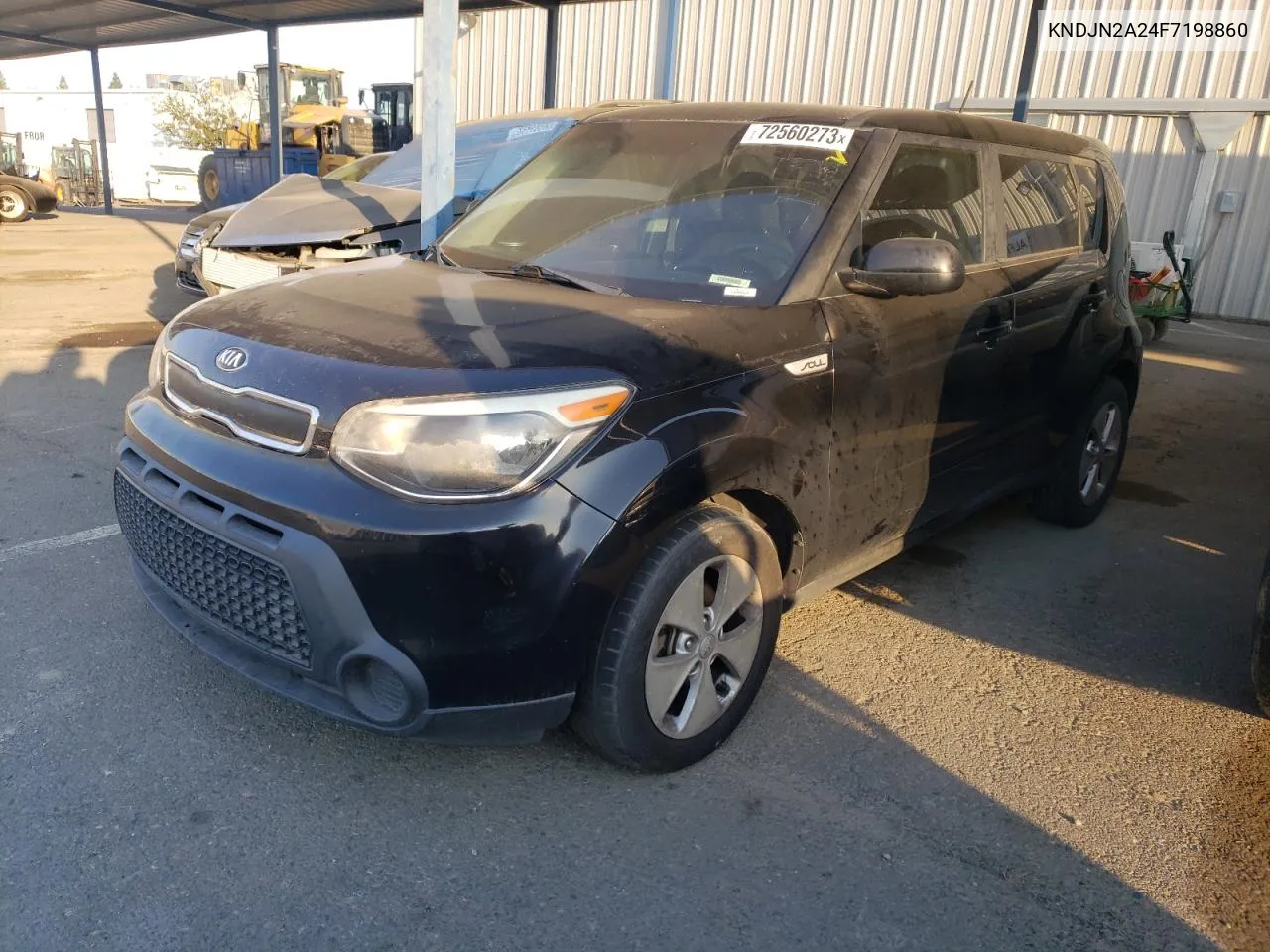 2015 Kia Soul VIN: KNDJN2A24F7198860 Lot: 72560273