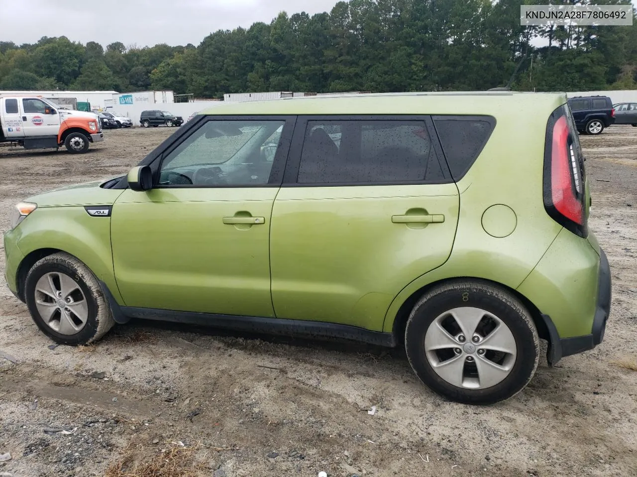 2015 Kia Soul VIN: KNDJN2A28F7806492 Lot: 72569404