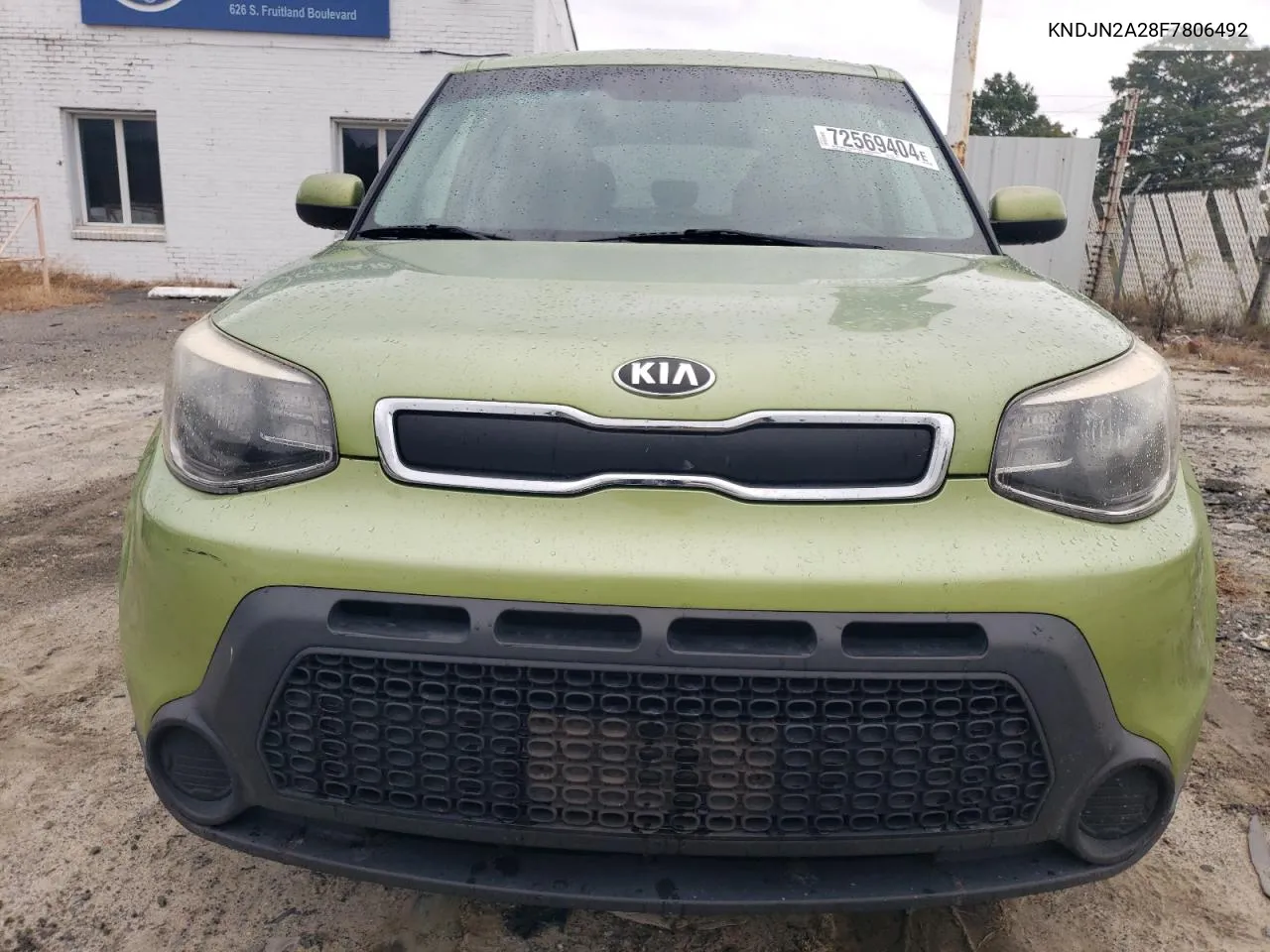 2015 Kia Soul VIN: KNDJN2A28F7806492 Lot: 72569404