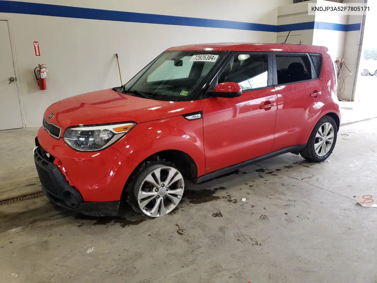 2015 Kia Soul + VIN: KNDJP3A52F7805171 Lot: 72925384