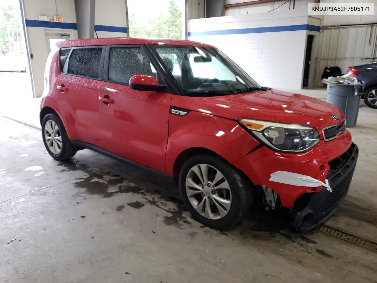 2015 Kia Soul + VIN: KNDJP3A52F7805171 Lot: 72925384