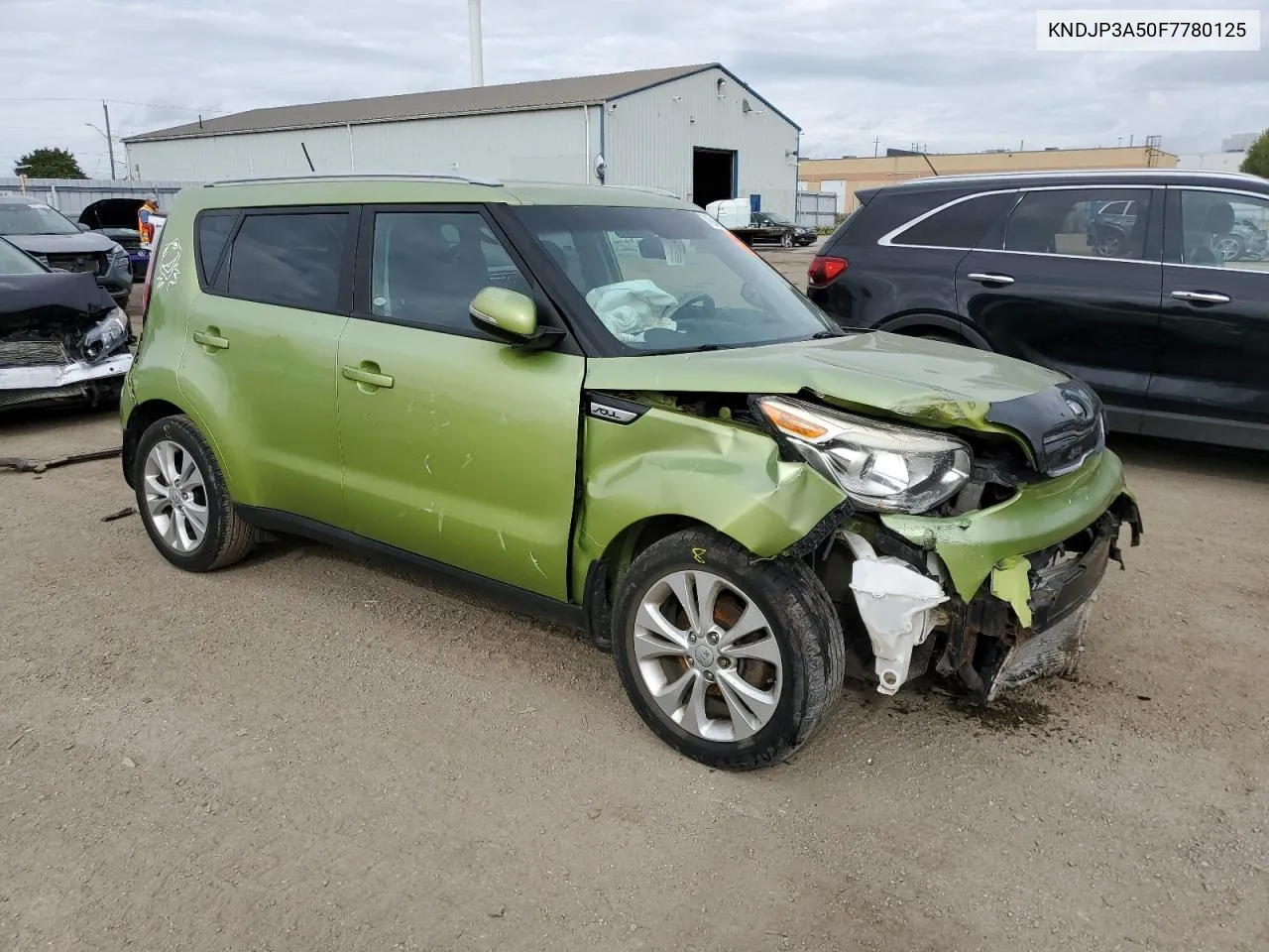 2015 Kia Soul + VIN: KNDJP3A50F7780125 Lot: 72949844