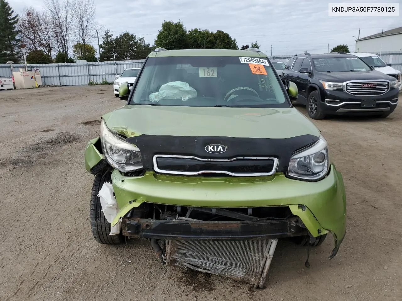 2015 Kia Soul + VIN: KNDJP3A50F7780125 Lot: 72949844