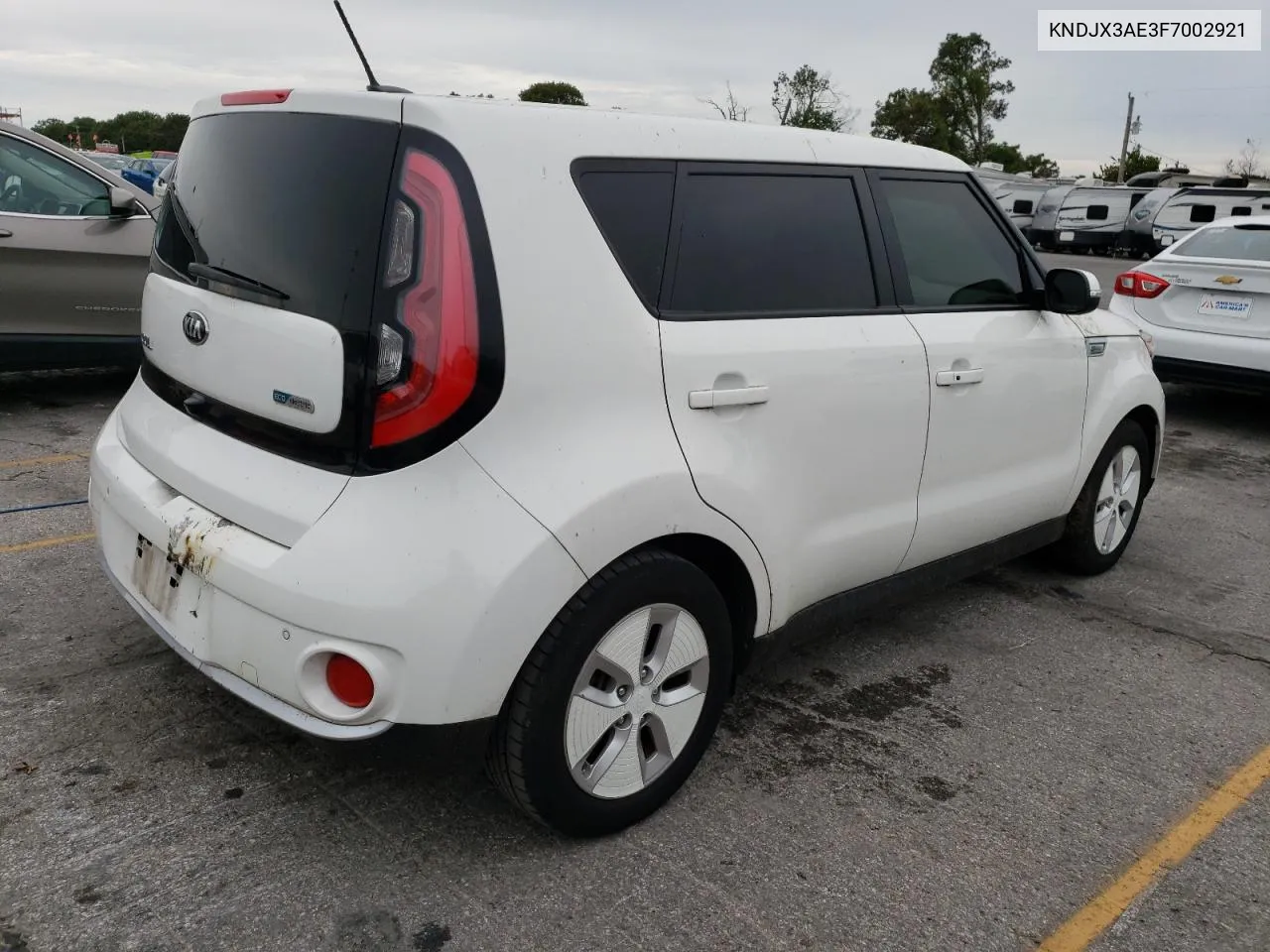 2015 Kia Soul Ev VIN: KNDJX3AE3F7002921 Lot: 73098504