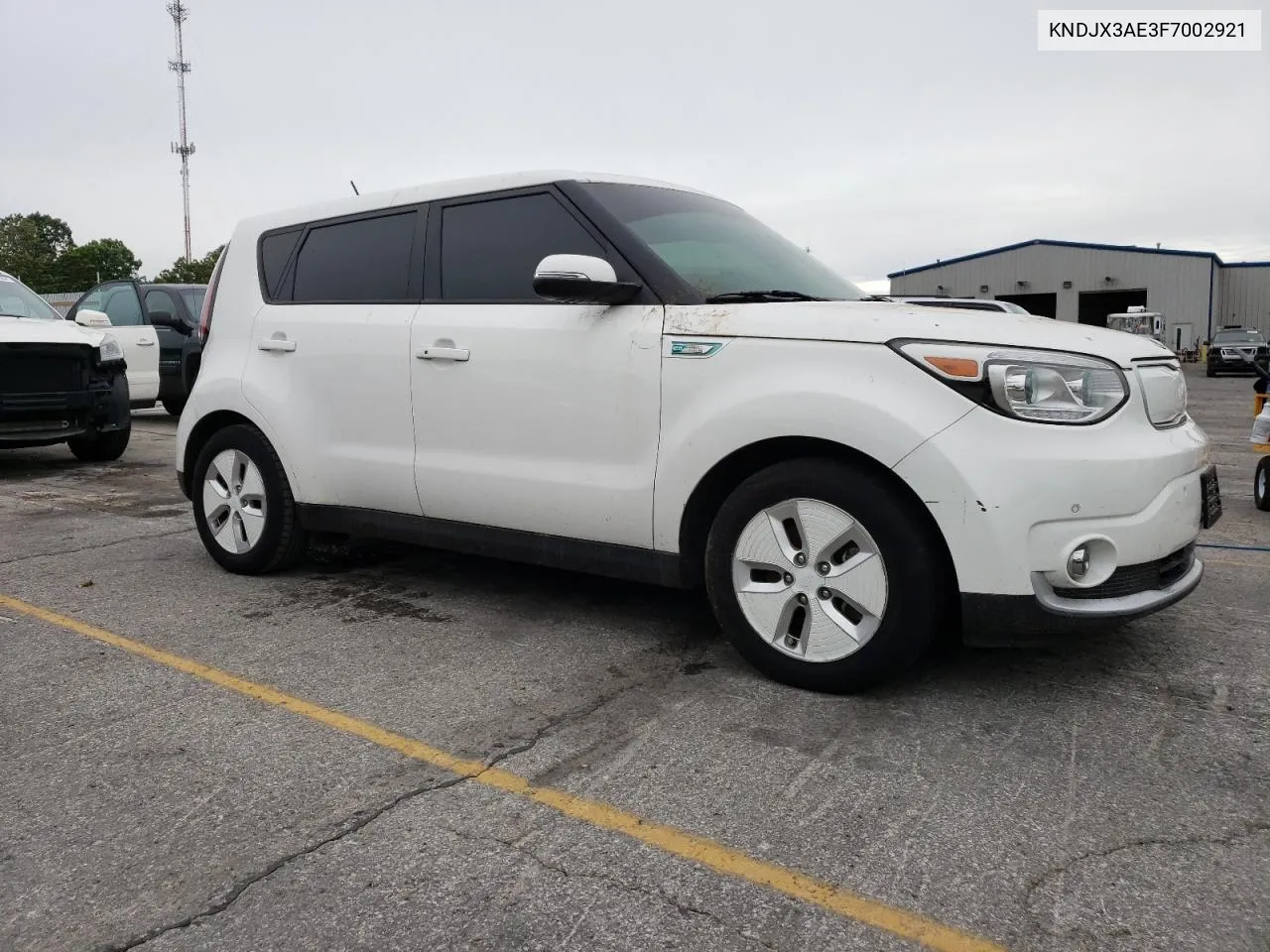 2015 Kia Soul Ev VIN: KNDJX3AE3F7002921 Lot: 73098504