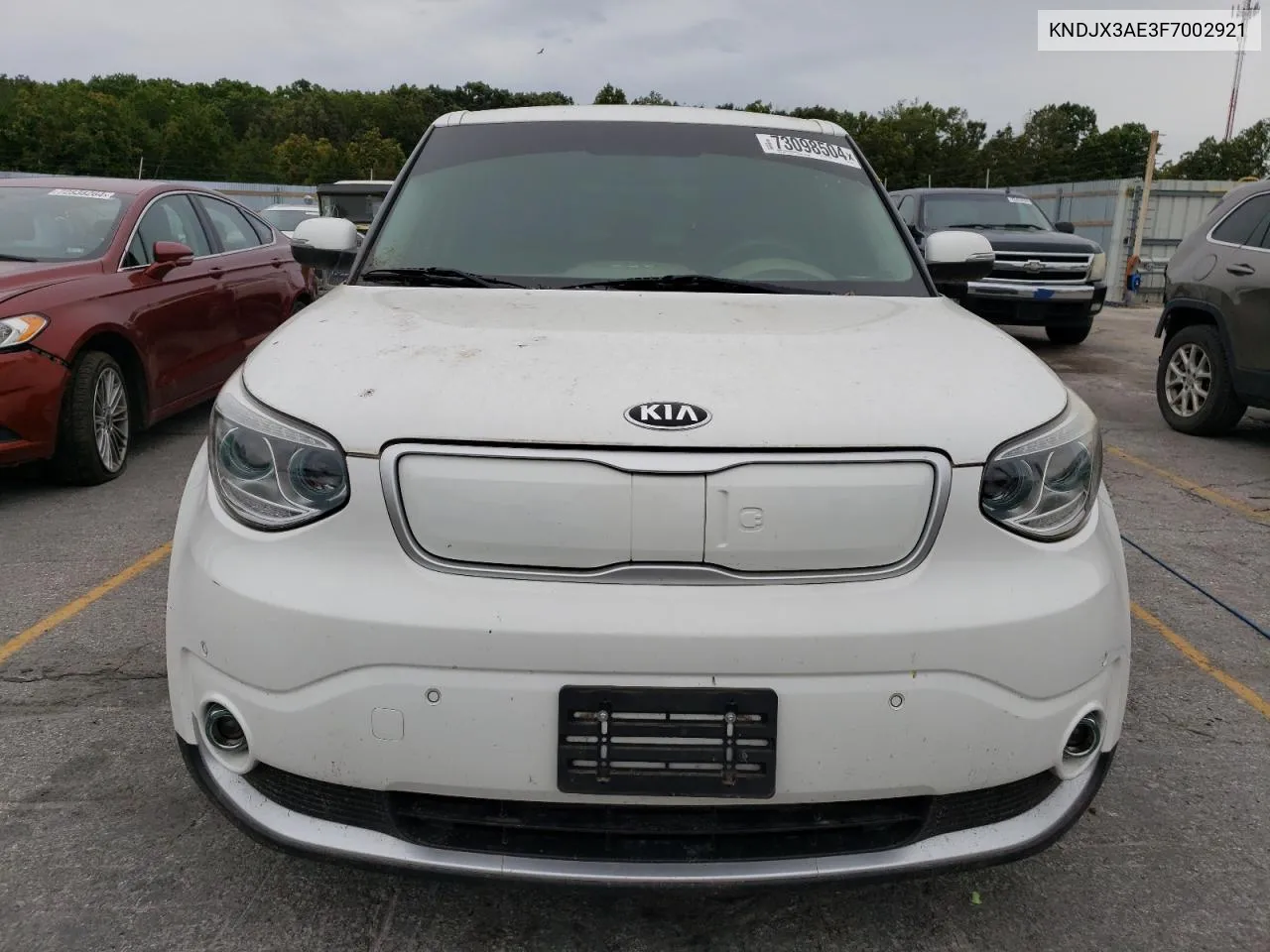 2015 Kia Soul Ev VIN: KNDJX3AE3F7002921 Lot: 73098504