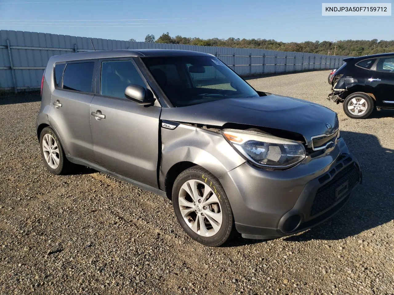 2015 Kia Soul + VIN: KNDJP3A50F7159712 Lot: 73212934