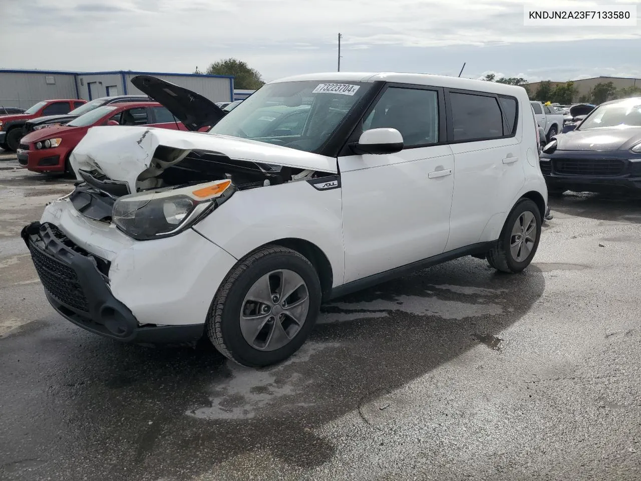 2015 Kia Soul VIN: KNDJN2A23F7133580 Lot: 73223704