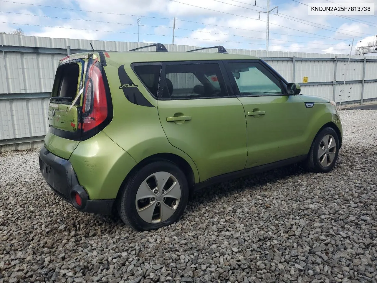 2015 Kia Soul VIN: KNDJN2A25F7813738 Lot: 73225134