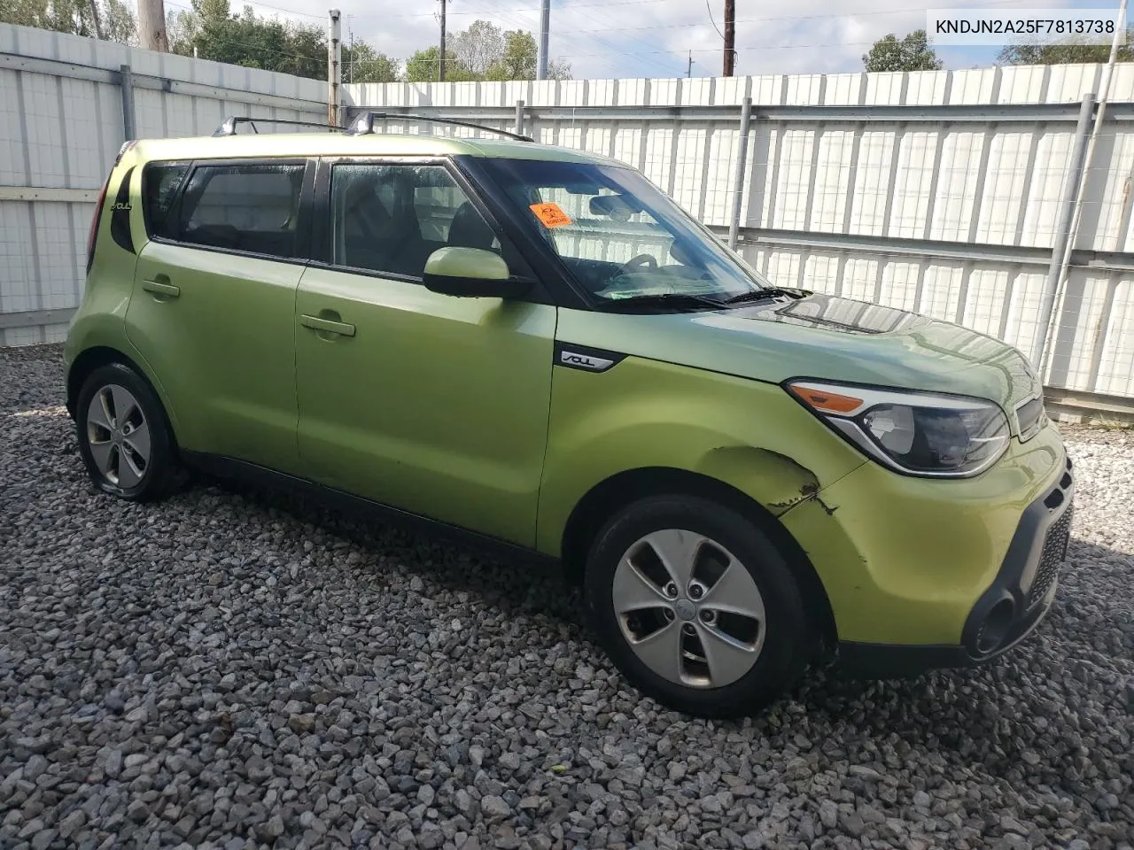 2015 Kia Soul VIN: KNDJN2A25F7813738 Lot: 73225134