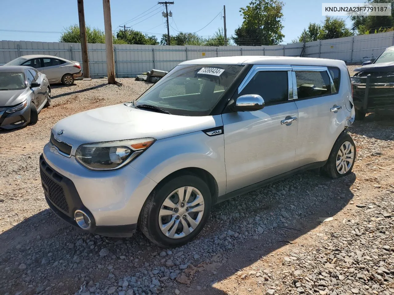 KNDJN2A23F7791187 2015 Kia Soul