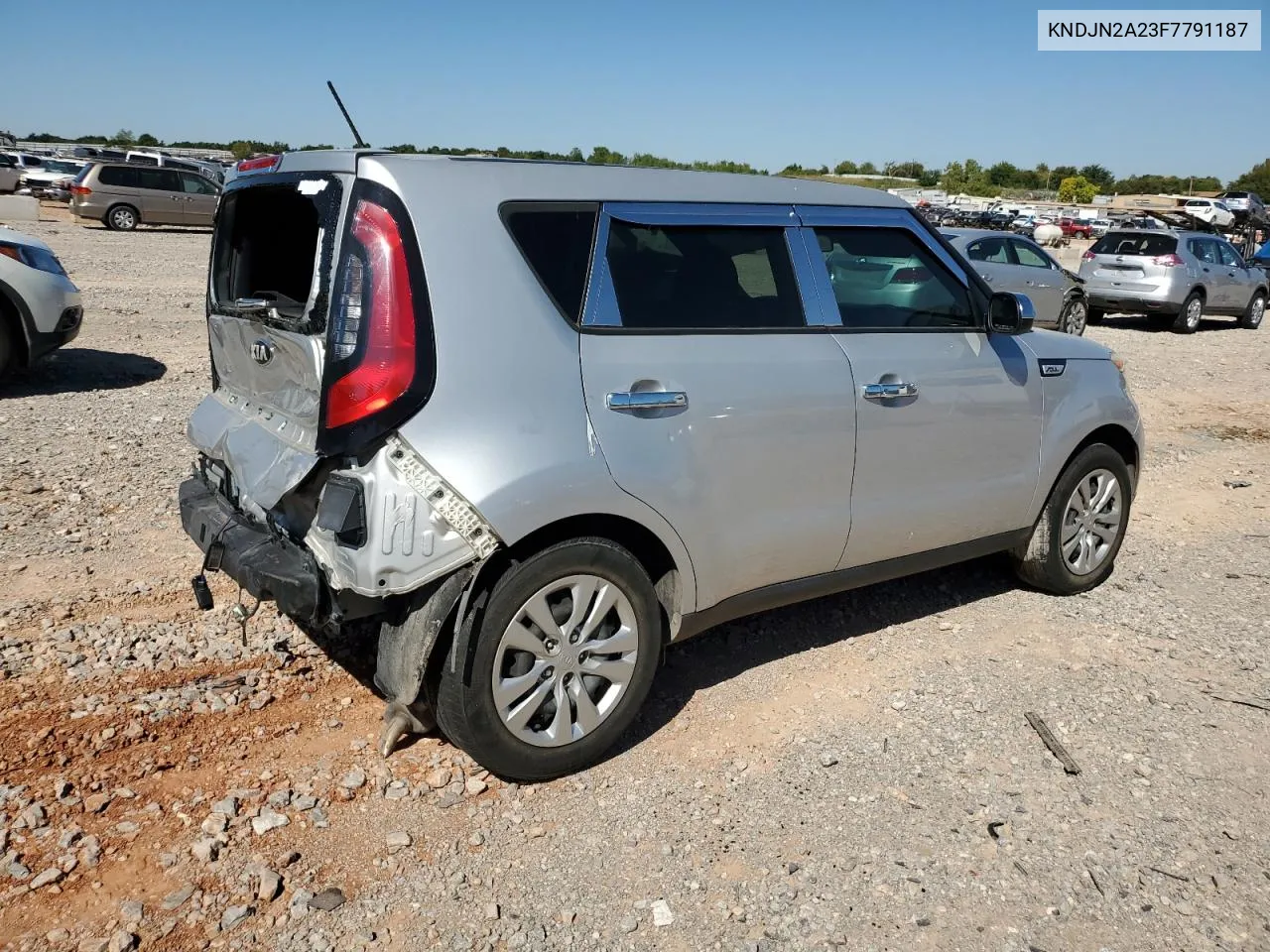 2015 Kia Soul VIN: KNDJN2A23F7791187 Lot: 73398434