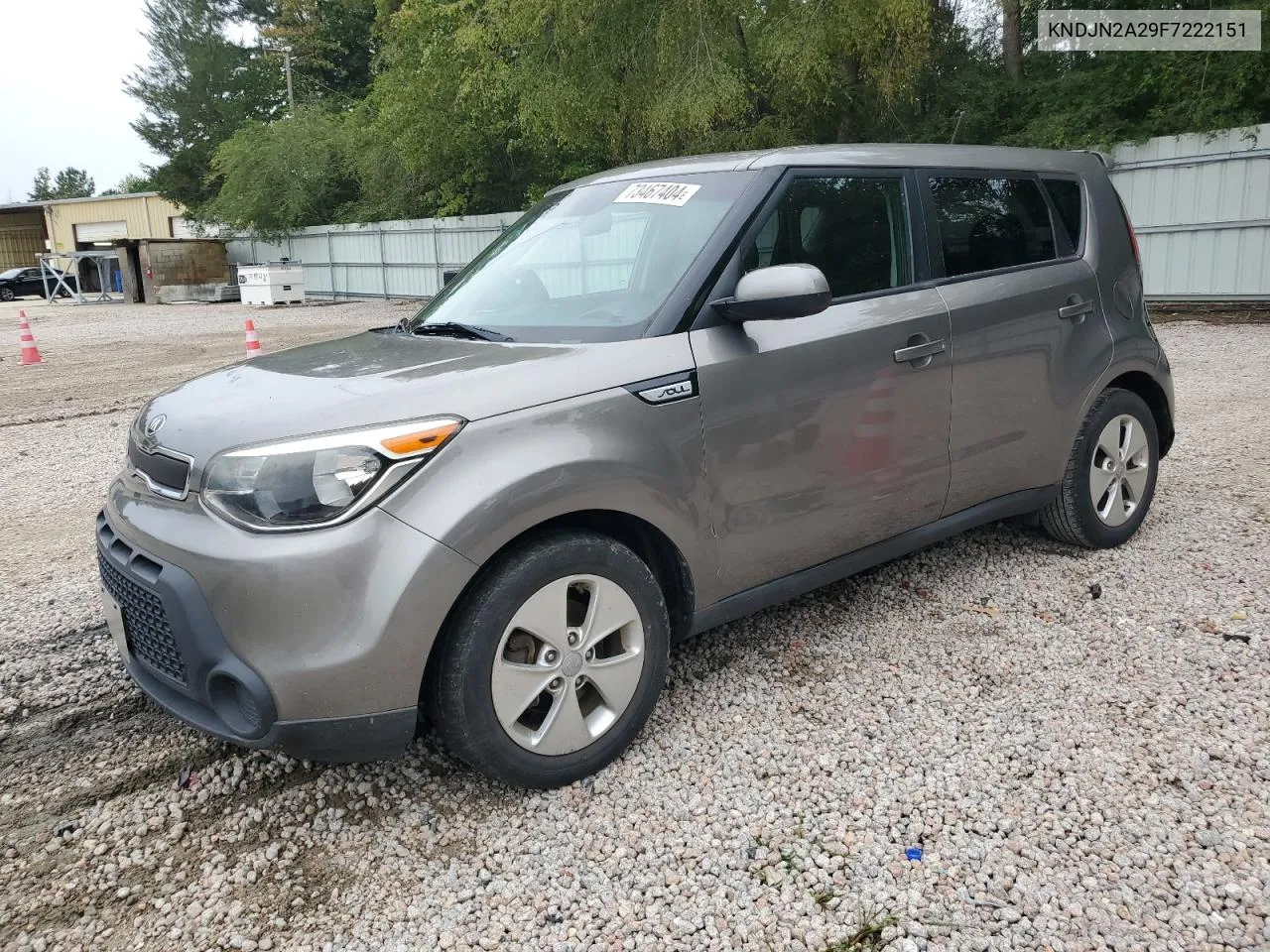 2015 Kia Soul VIN: KNDJN2A29F7222151 Lot: 73467404