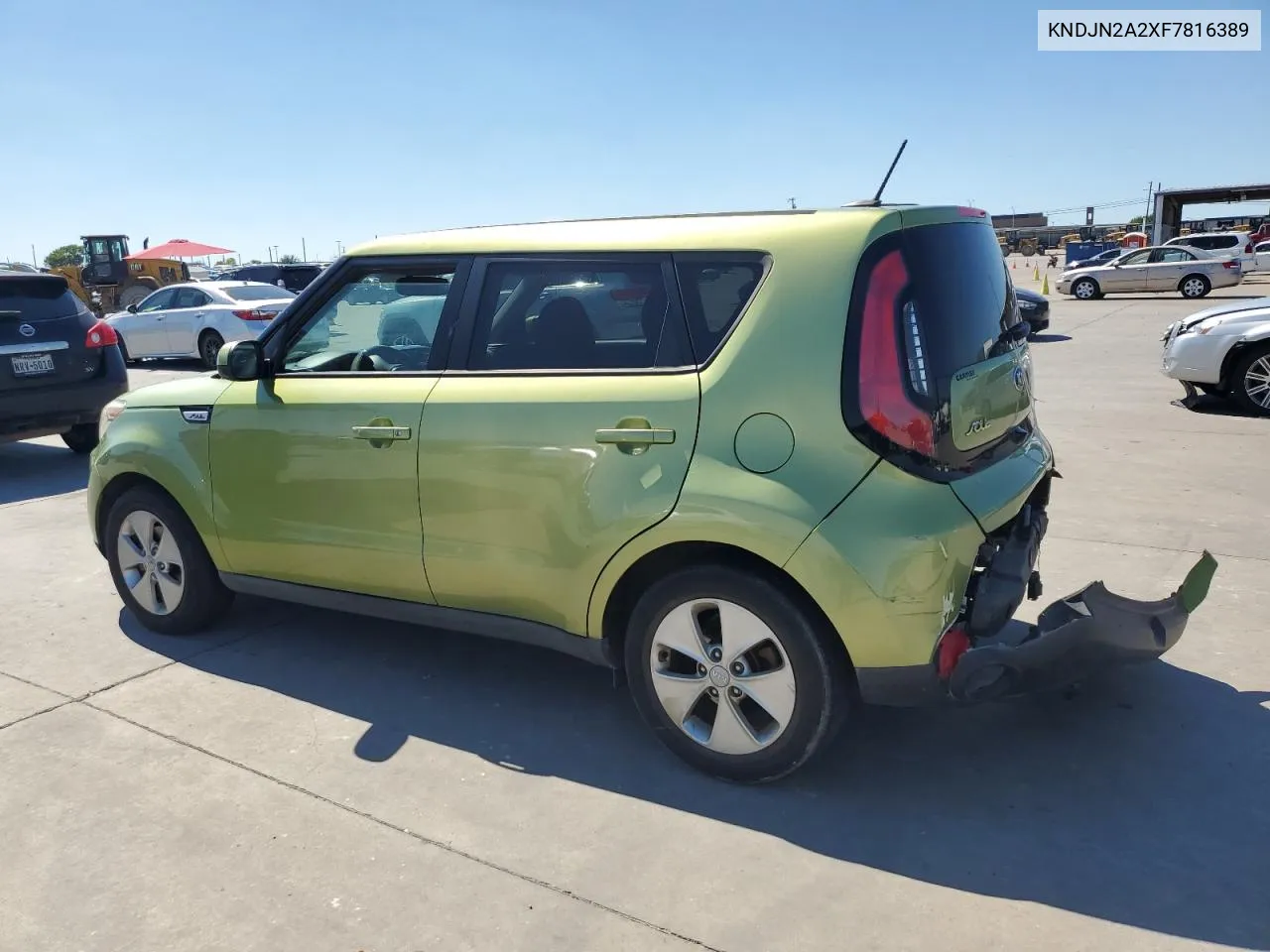 2015 Kia Soul VIN: KNDJN2A2XF7816389 Lot: 73538614