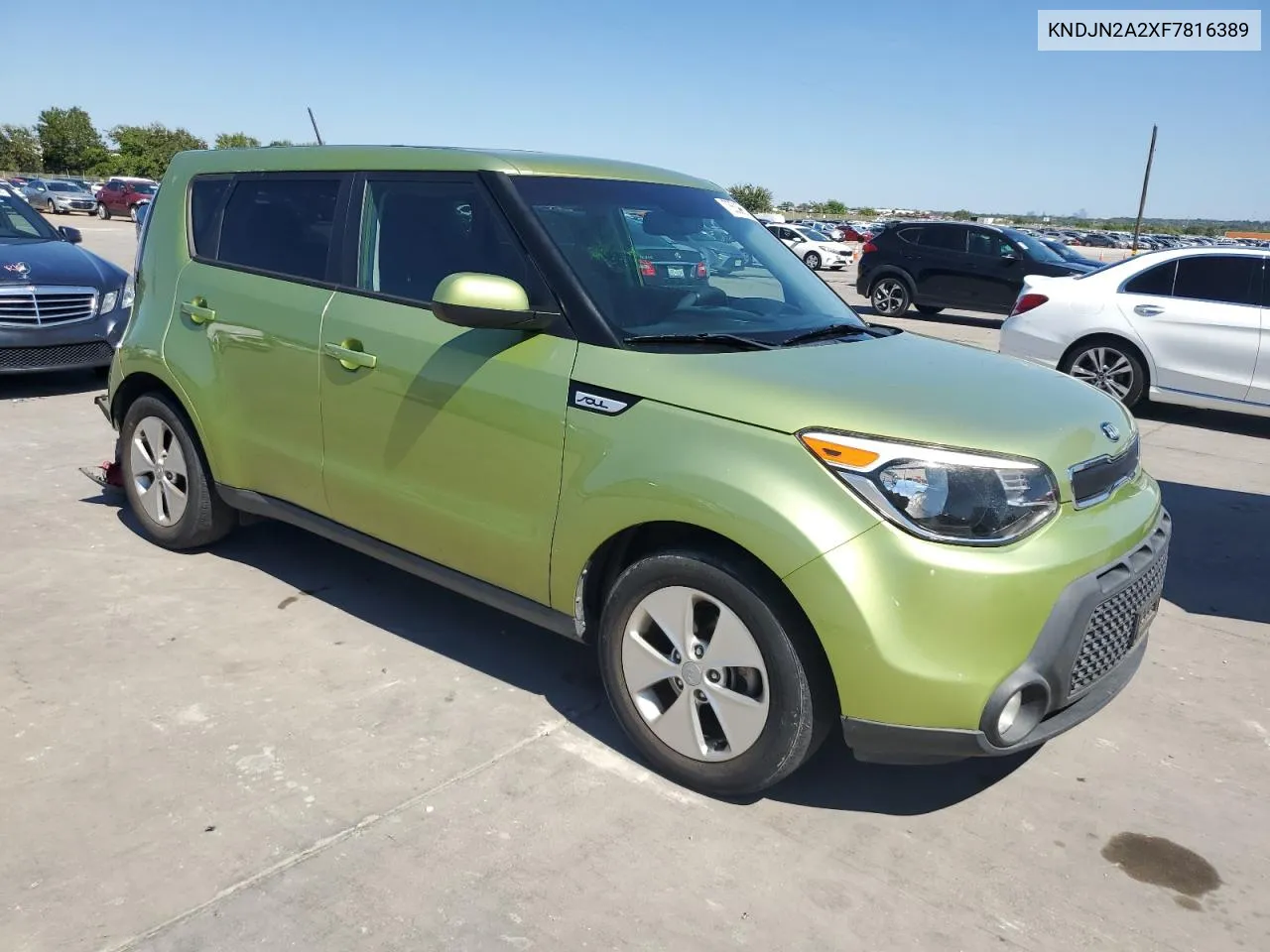 2015 Kia Soul VIN: KNDJN2A2XF7816389 Lot: 73538614