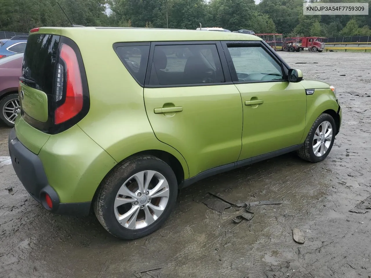 2015 Kia Soul + VIN: KNDJP3A54F7759309 Lot: 73777184