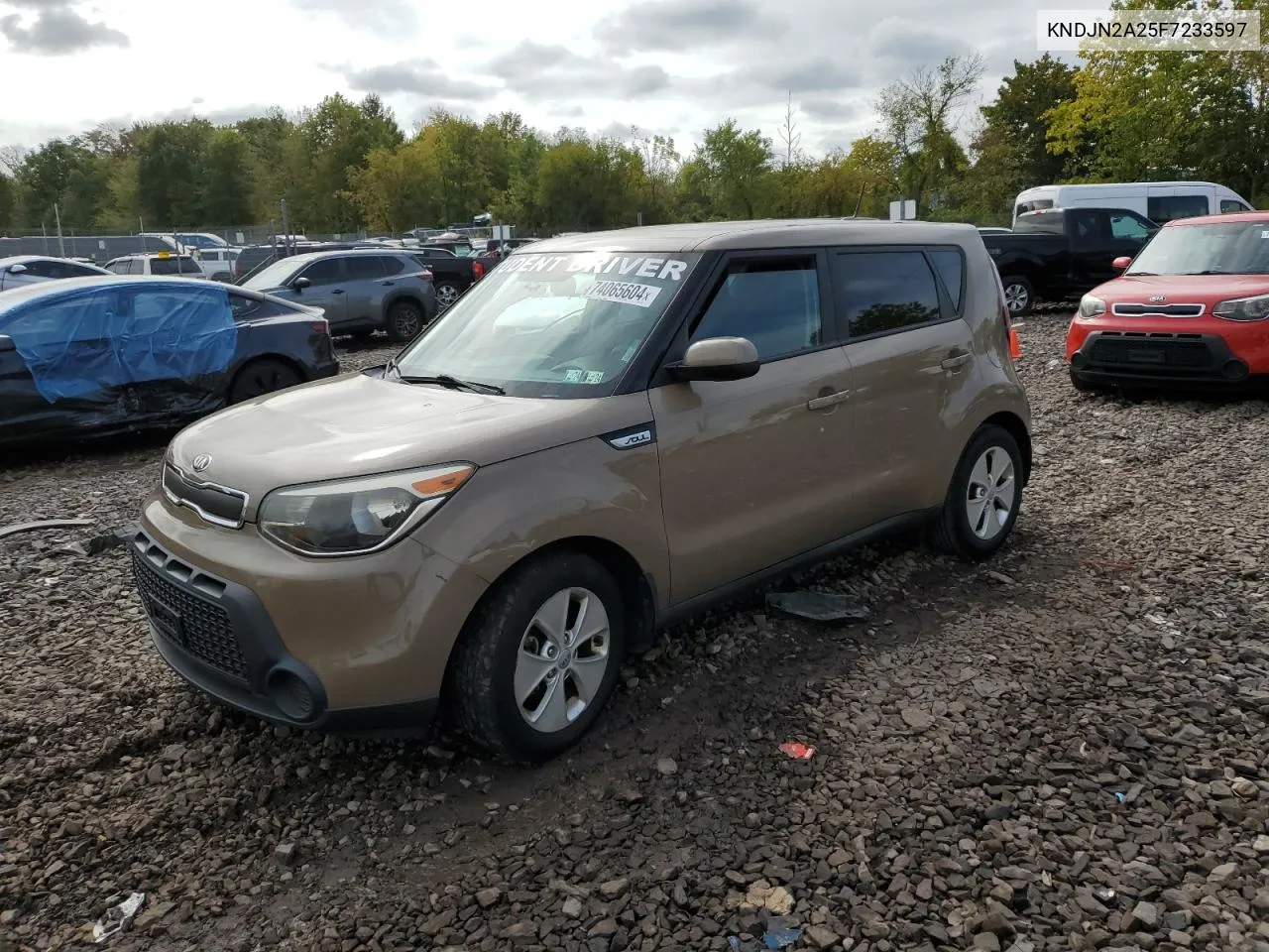 2015 Kia Soul VIN: KNDJN2A25F7233597 Lot: 74065604