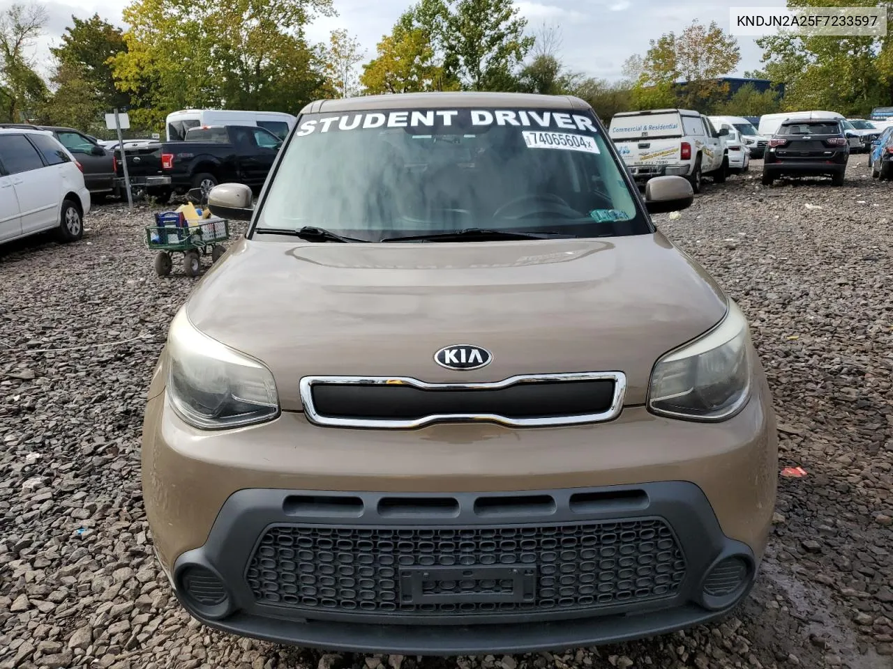 2015 Kia Soul VIN: KNDJN2A25F7233597 Lot: 74065604