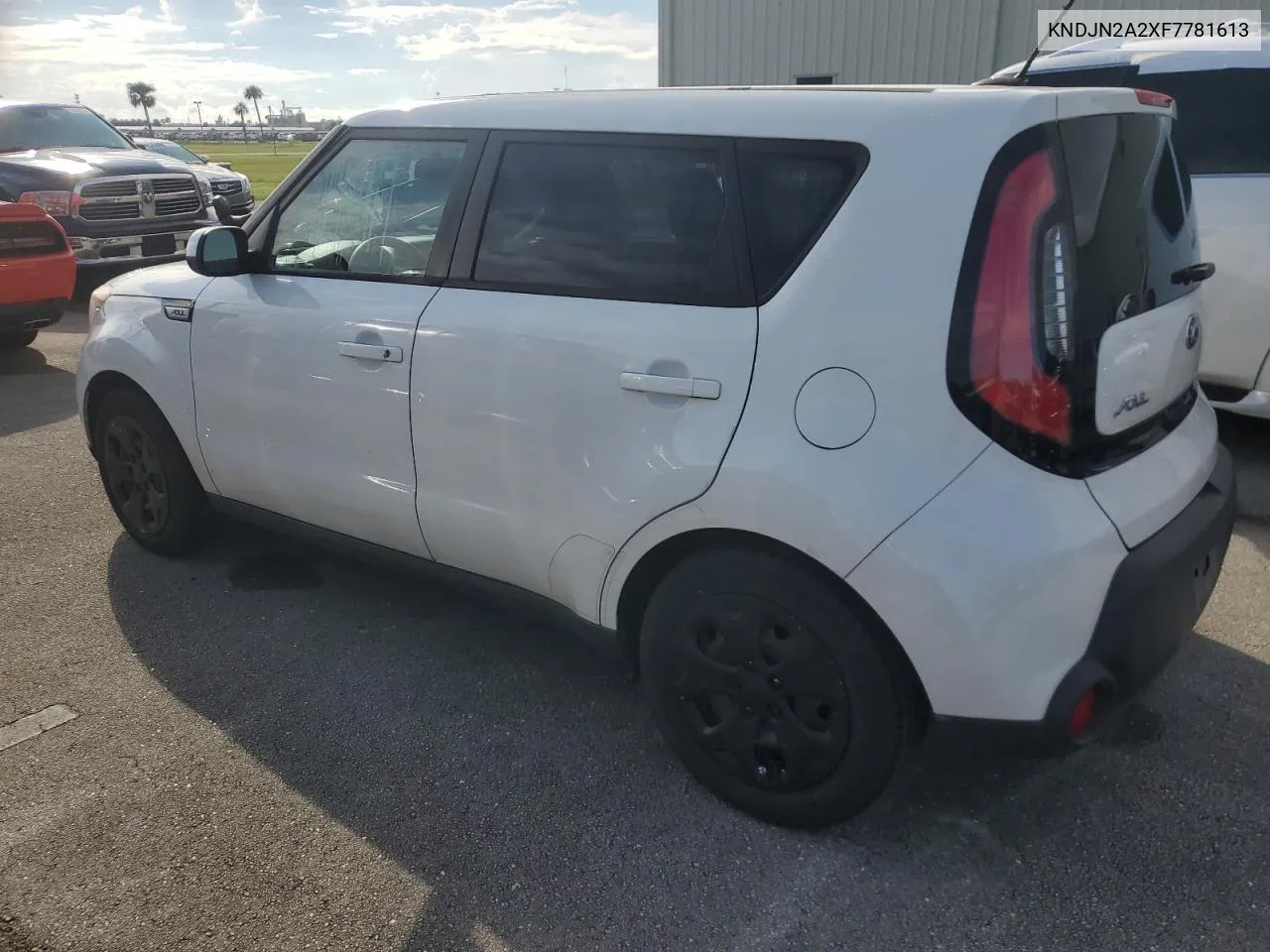 2015 Kia Soul VIN: KNDJN2A2XF7781613 Lot: 74074654