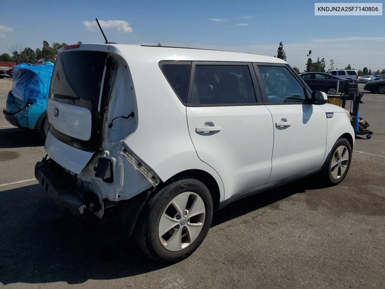 2015 Kia Soul VIN: KNDJN2A25F7140806 Lot: 74133014