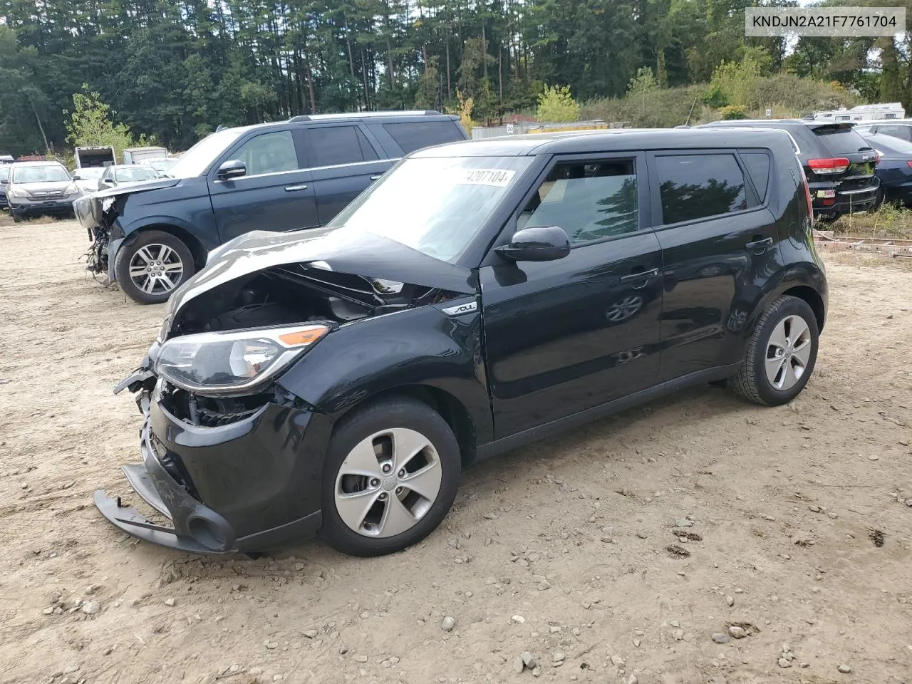 2015 Kia Soul VIN: KNDJN2A21F7761704 Lot: 74207104