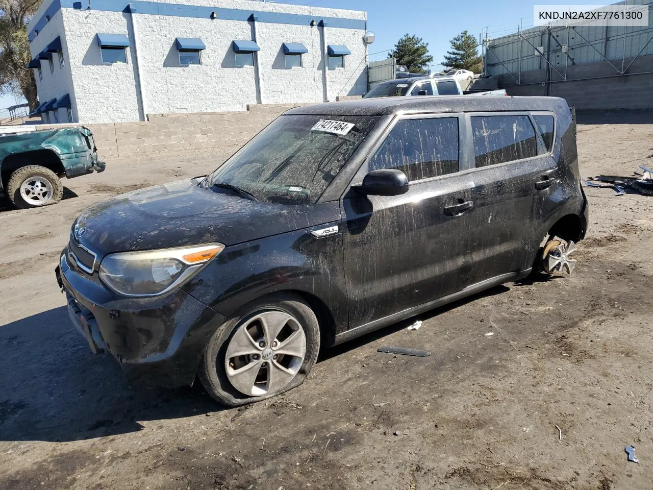 2015 Kia Soul VIN: KNDJN2A2XF7761300 Lot: 74217464