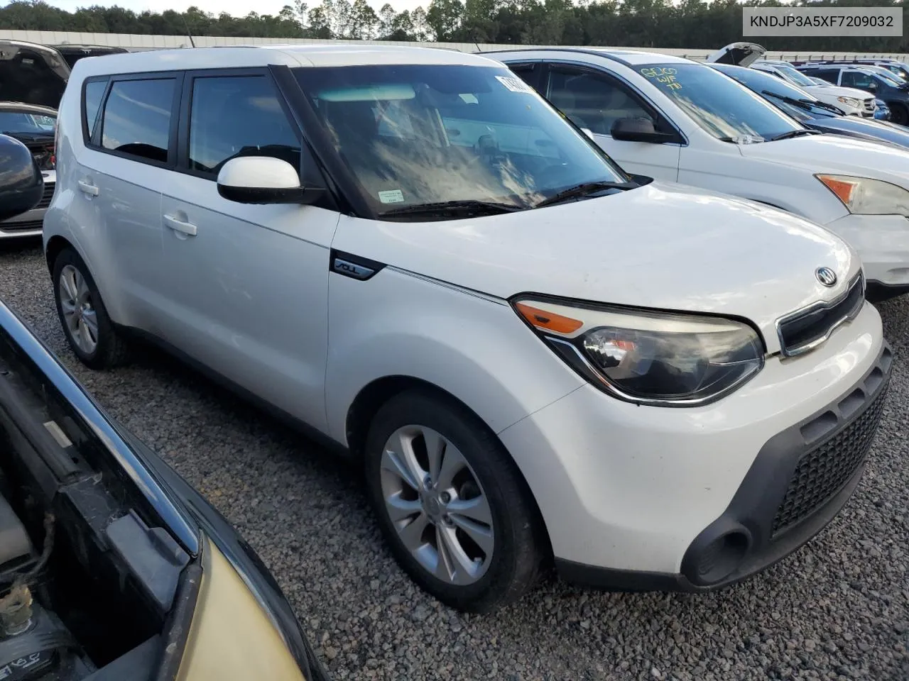 2015 Kia Soul + VIN: KNDJP3A5XF7209032 Lot: 74320174