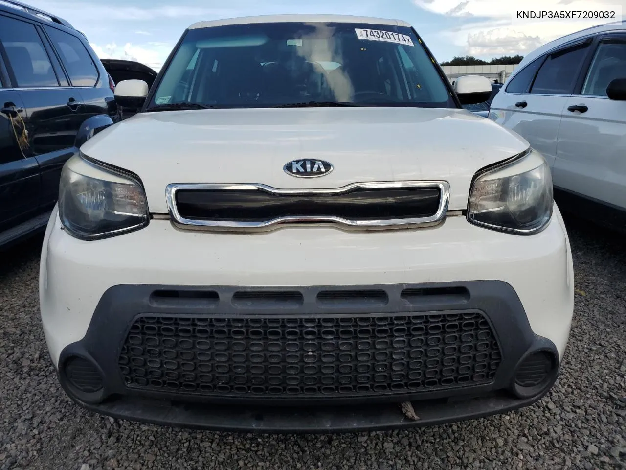 2015 Kia Soul + VIN: KNDJP3A5XF7209032 Lot: 74320174