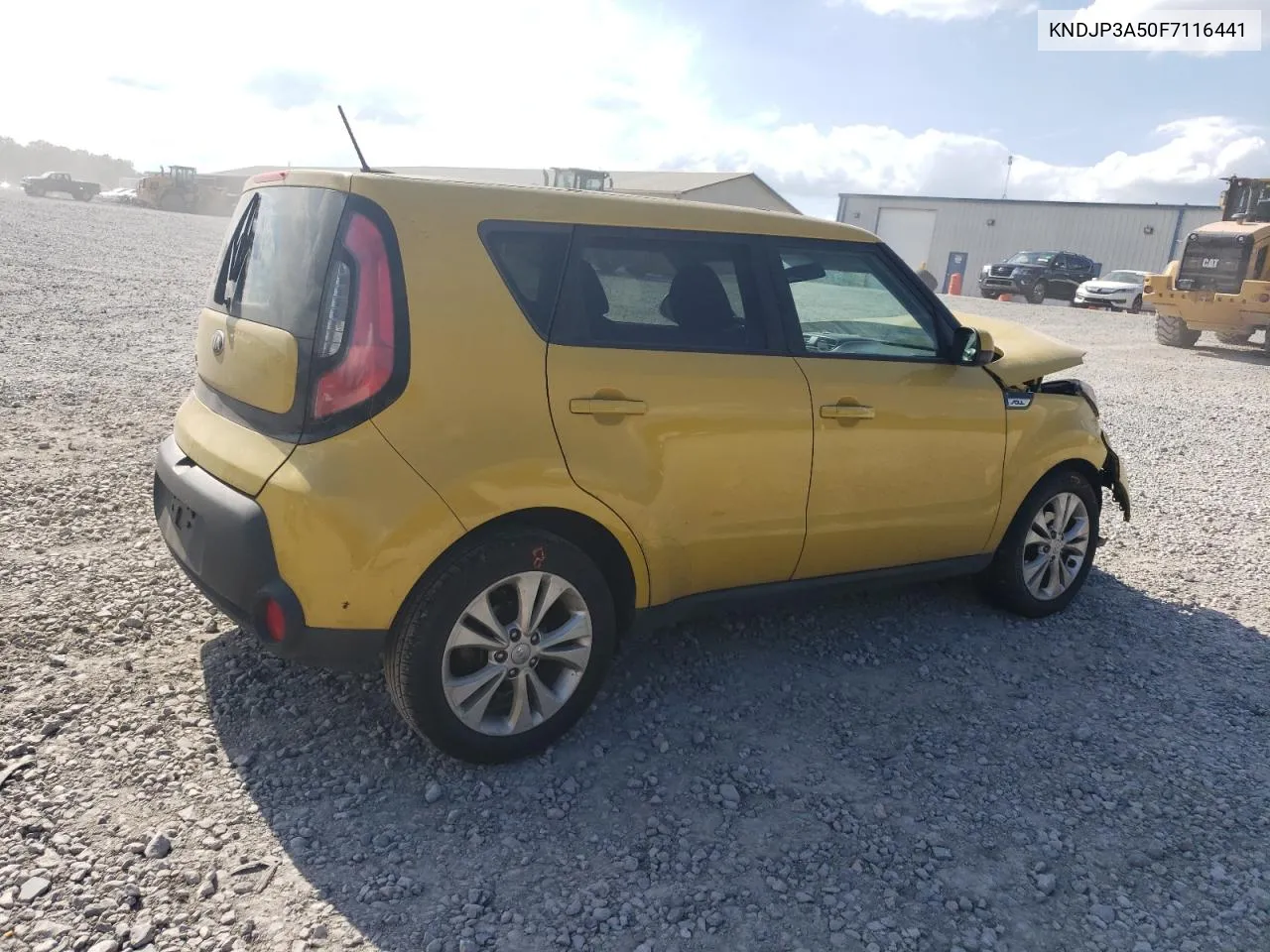 2015 Kia Soul + VIN: KNDJP3A50F7116441 Lot: 74346104