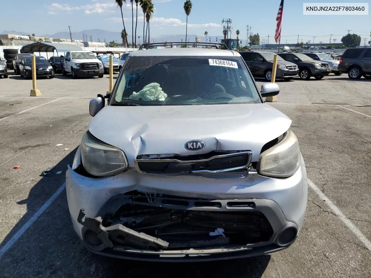 2015 Kia Soul VIN: KNDJN2A22F7803460 Lot: 74368164