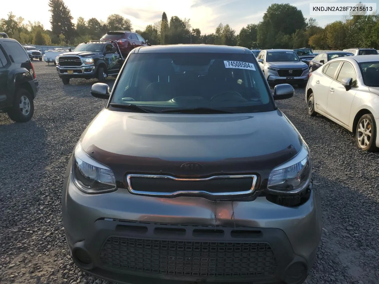 2015 Kia Soul VIN: KNDJN2A28F7215613 Lot: 74508504