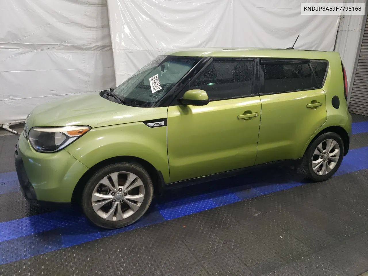 2015 Kia Soul + VIN: KNDJP3A59F7798168 Lot: 74522634