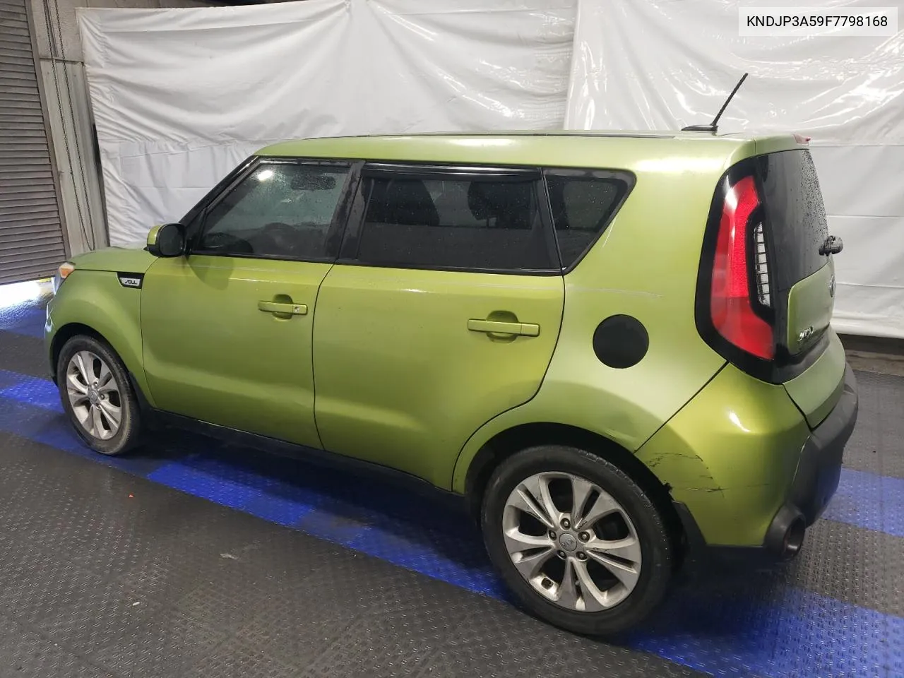 2015 Kia Soul + VIN: KNDJP3A59F7798168 Lot: 74522634