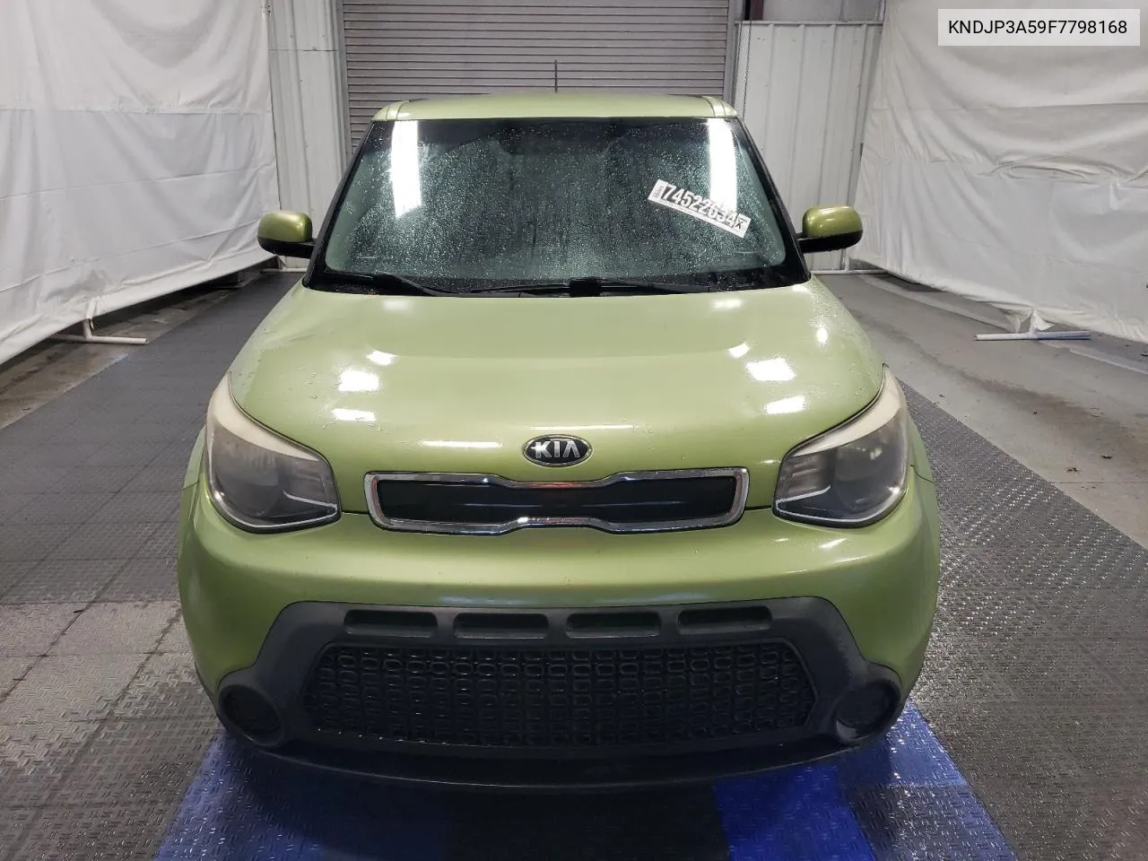 2015 Kia Soul + VIN: KNDJP3A59F7798168 Lot: 74522634