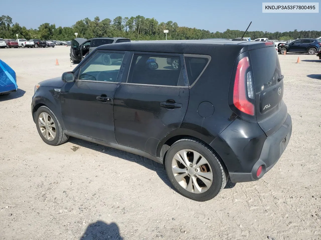 2015 Kia Soul + VIN: KNDJP3A53F7800495 Lot: 74767034