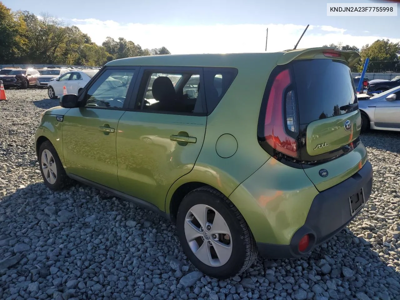 2015 Kia Soul VIN: KNDJN2A23F7755998 Lot: 74898504