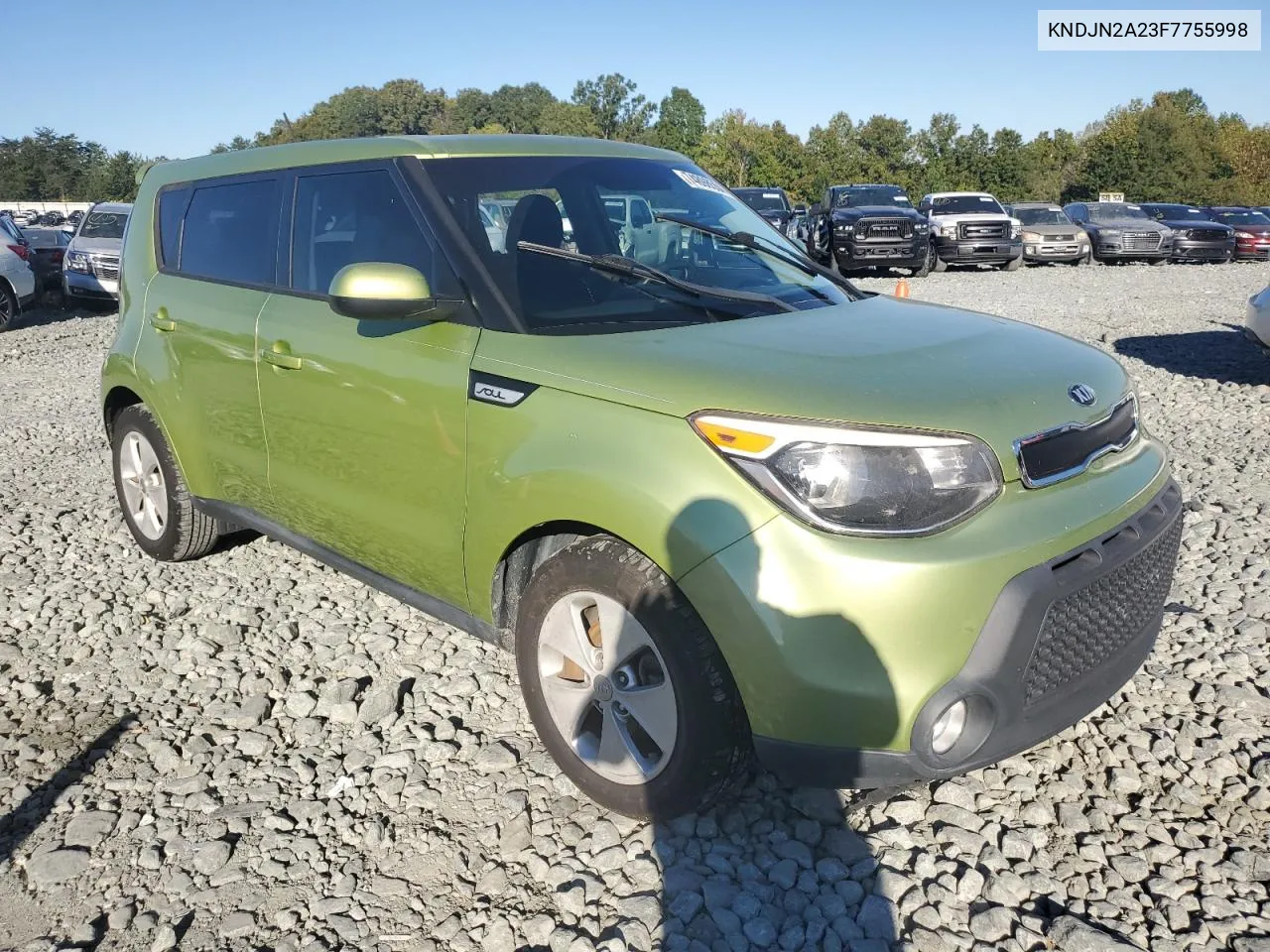 2015 Kia Soul VIN: KNDJN2A23F7755998 Lot: 74898504