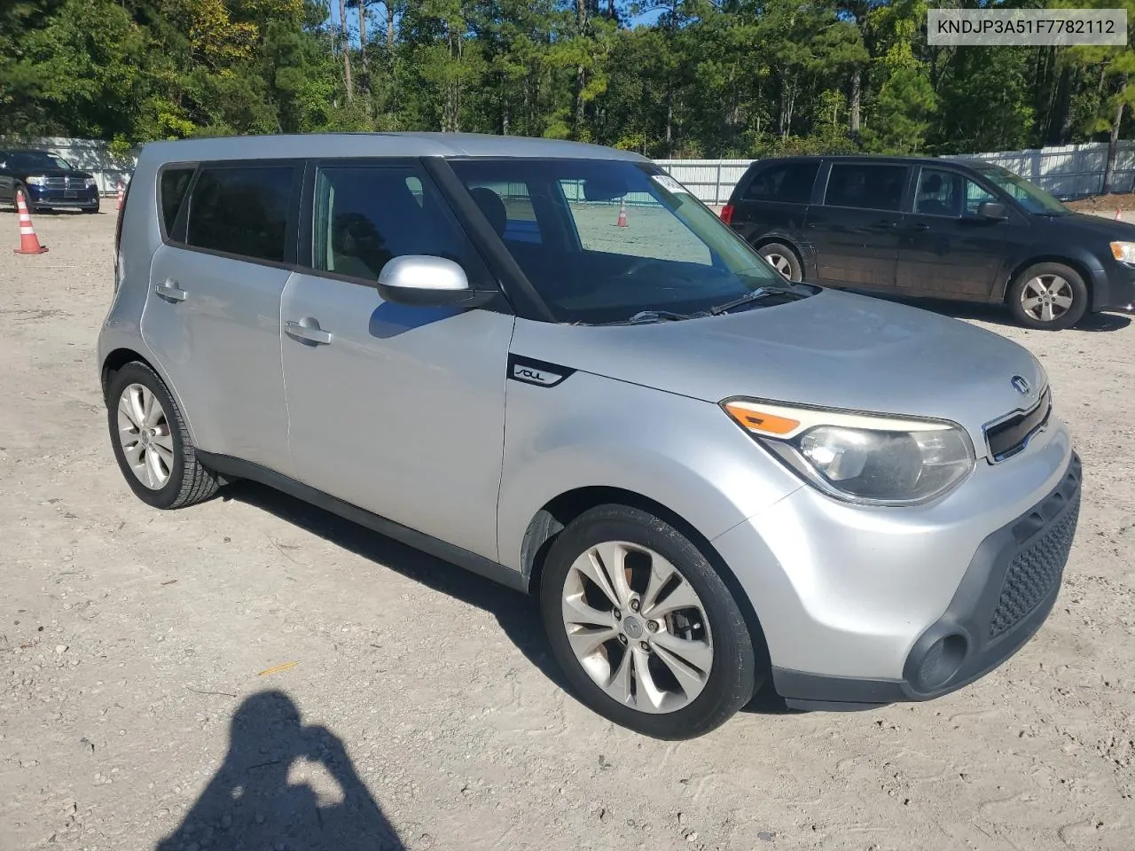 2015 Kia Soul + VIN: KNDJP3A51F7782112 Lot: 74942584