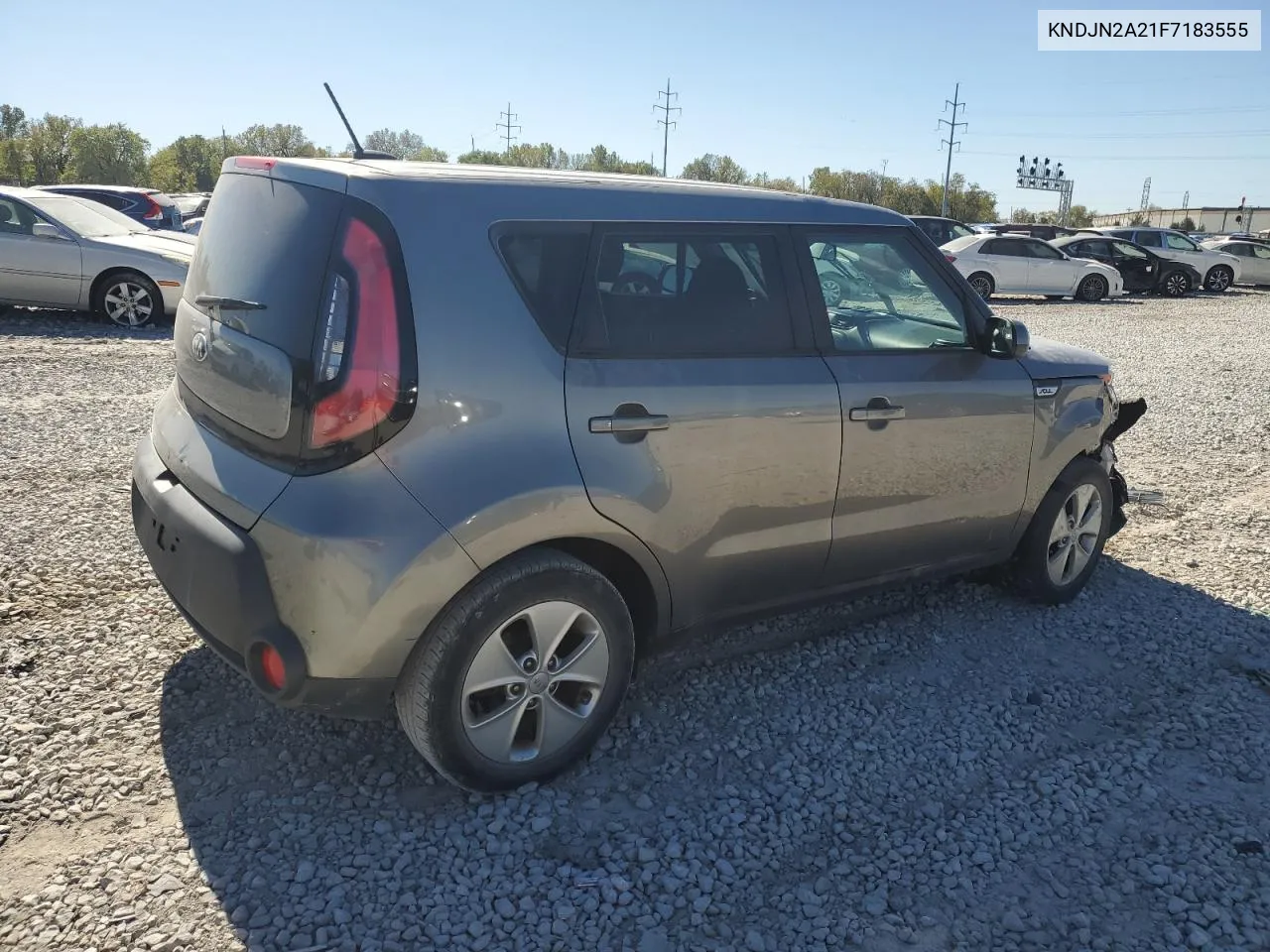 2015 Kia Soul VIN: KNDJN2A21F7183555 Lot: 75632684