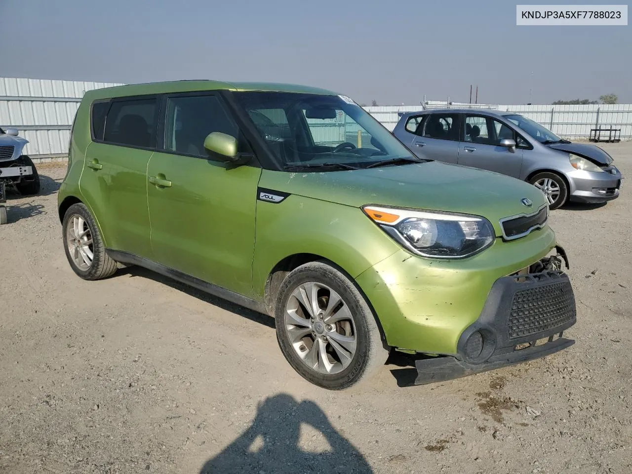 2015 Kia Soul + VIN: KNDJP3A5XF7788023 Lot: 75871224