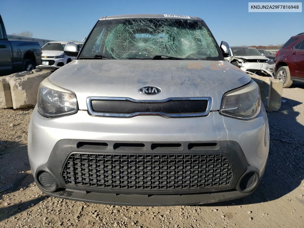 2015 Kia Soul VIN: KNDJN2A29F7816948 Lot: 75910983