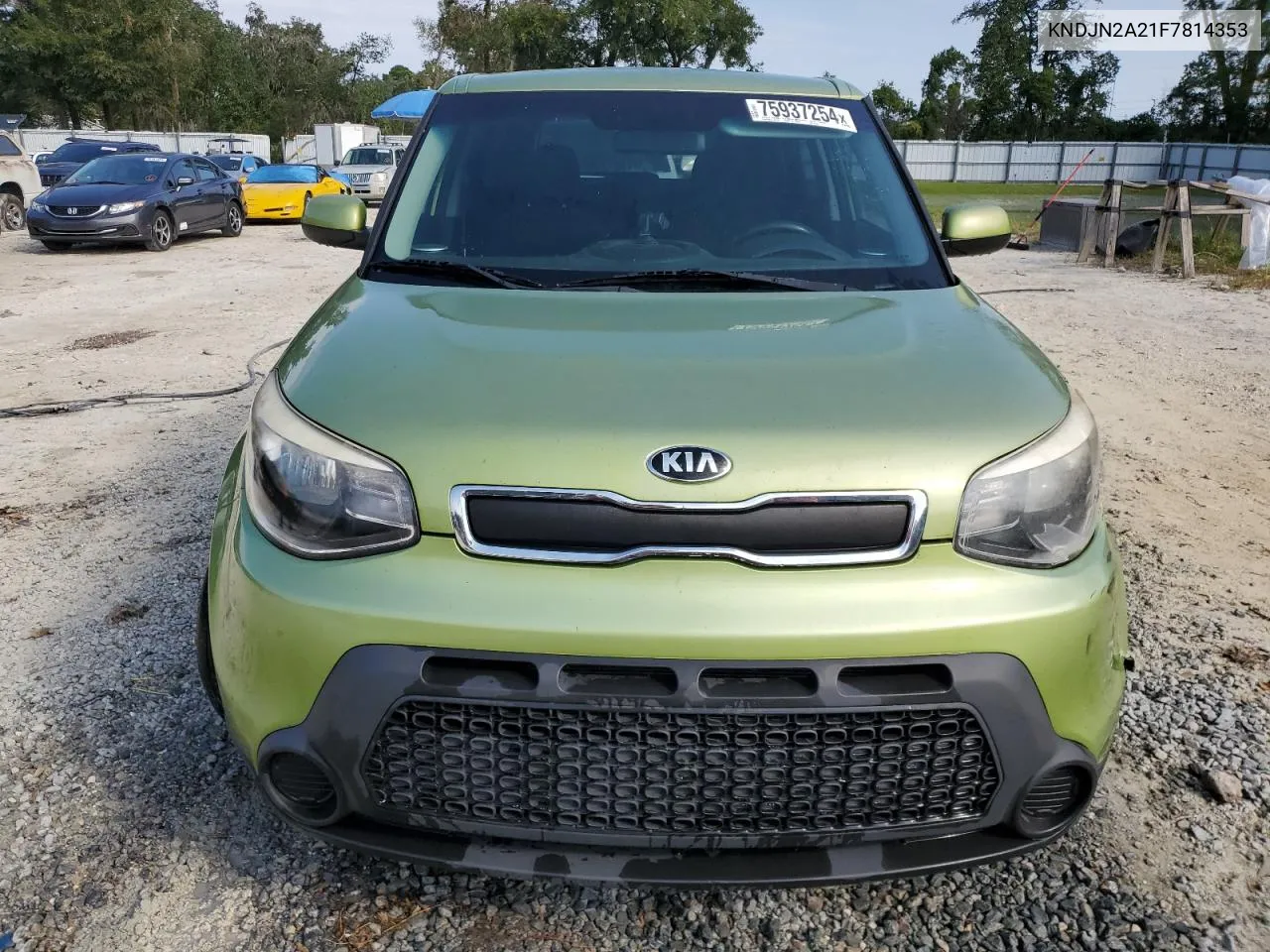 2015 Kia Soul VIN: KNDJN2A21F7814353 Lot: 75937254