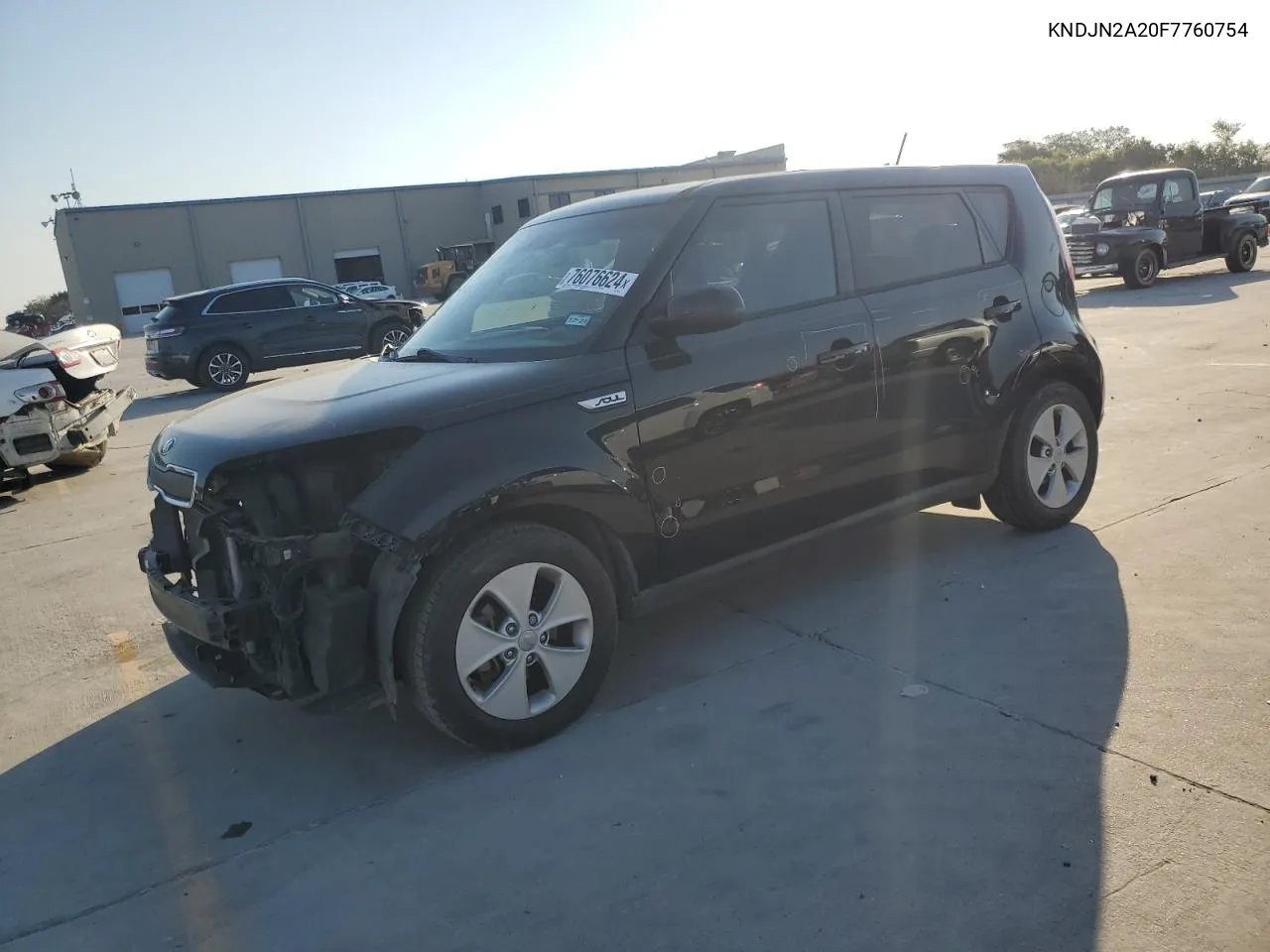 2015 Kia Soul VIN: KNDJN2A20F7760754 Lot: 76076624