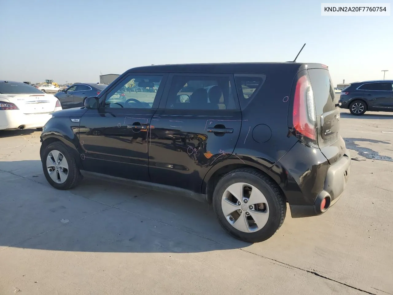 2015 Kia Soul VIN: KNDJN2A20F7760754 Lot: 76076624