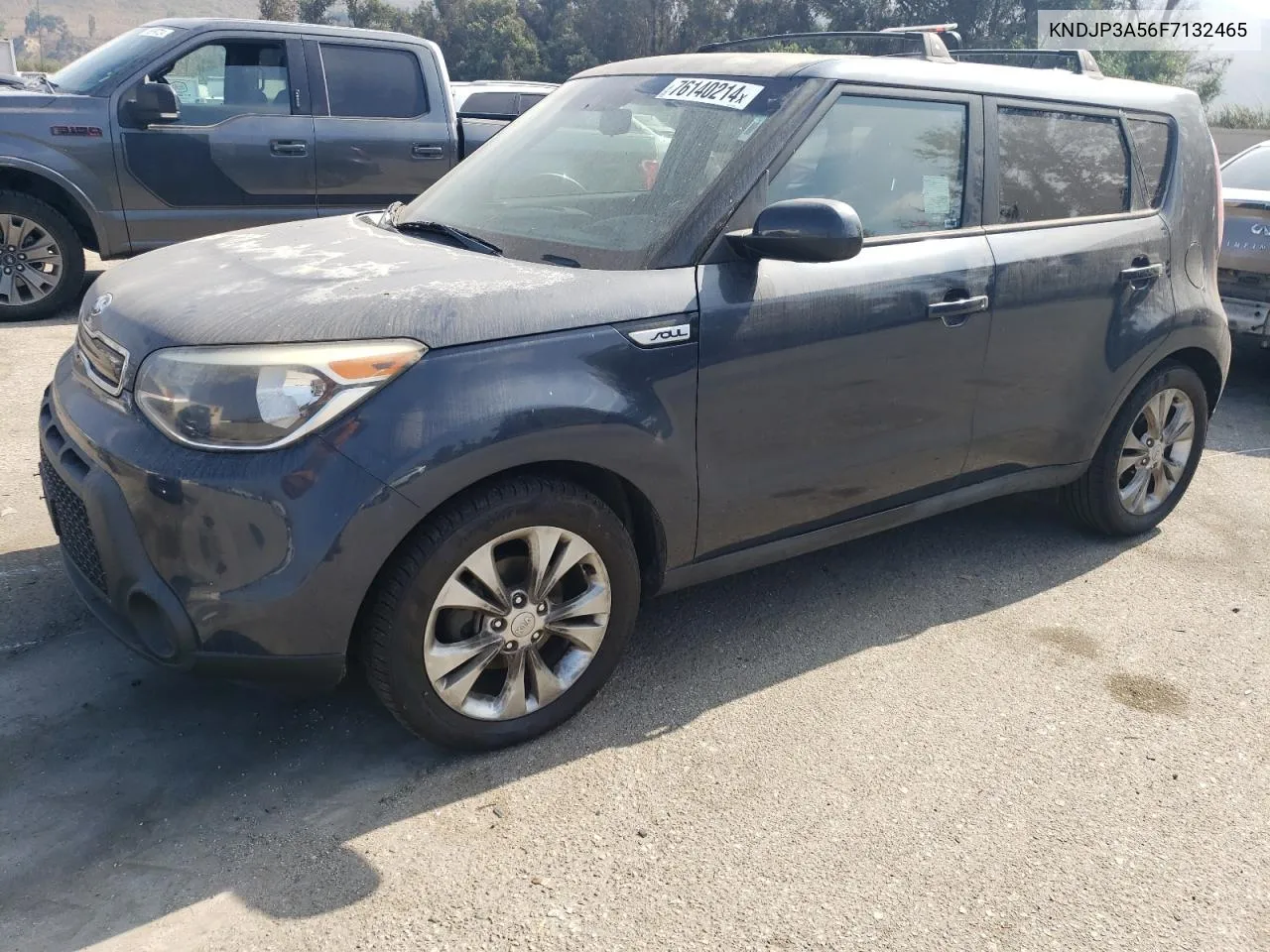 2015 Kia Soul + VIN: KNDJP3A56F7132465 Lot: 76140214