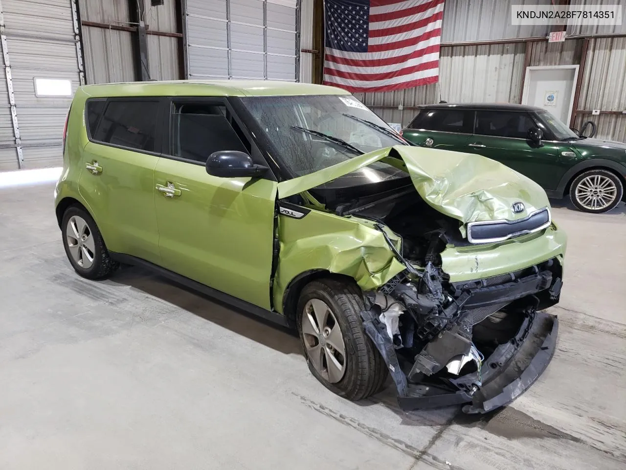 2015 Kia Soul VIN: KNDJN2A28F7814351 Lot: 76463564