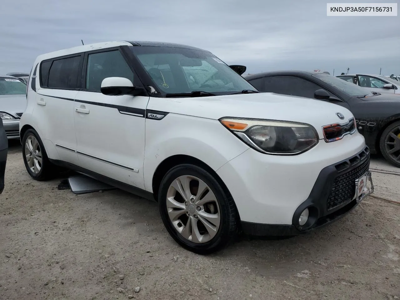 2015 Kia Soul + VIN: KNDJP3A50F7156731 Lot: 76474124