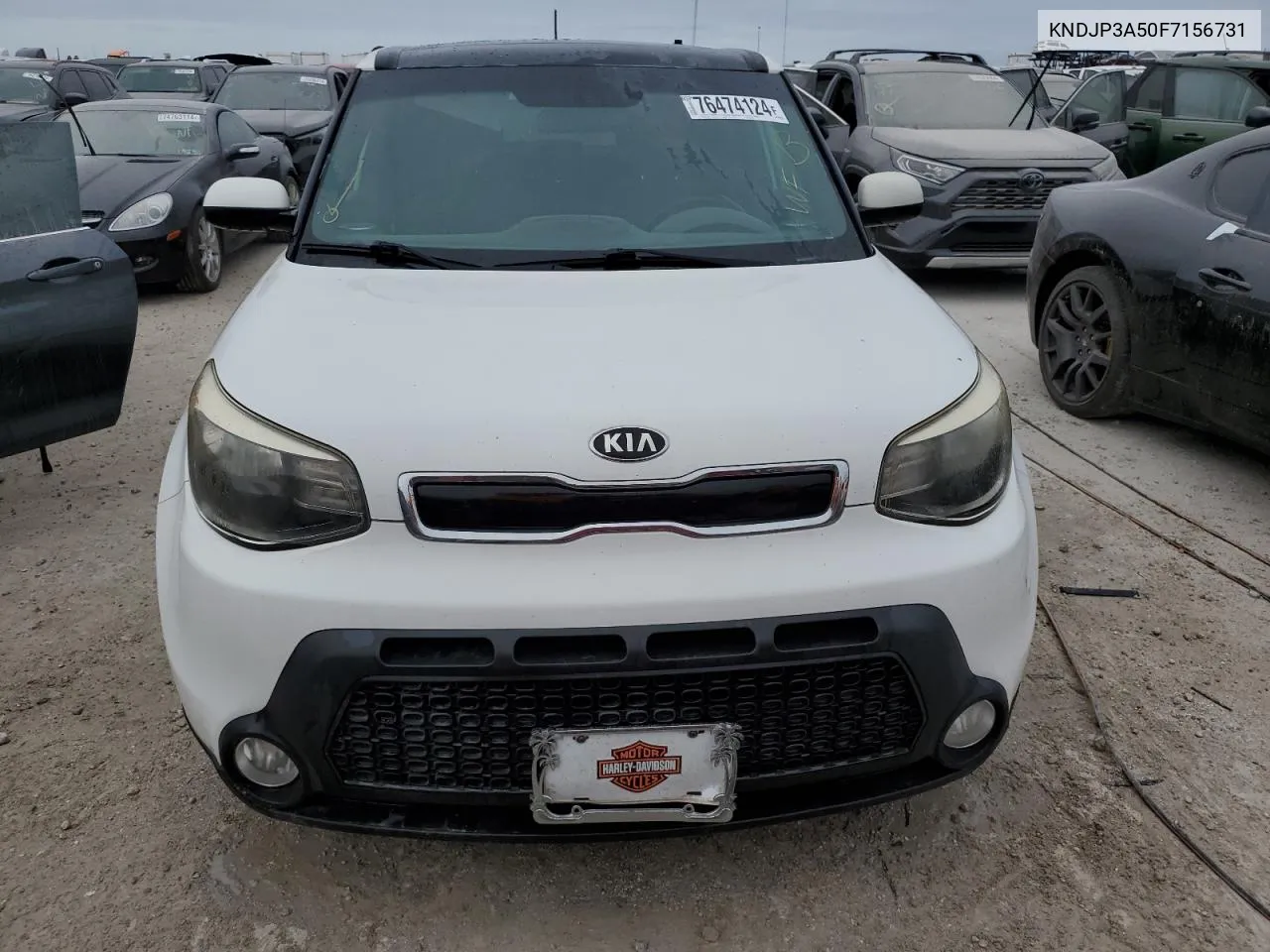 2015 Kia Soul + VIN: KNDJP3A50F7156731 Lot: 76474124